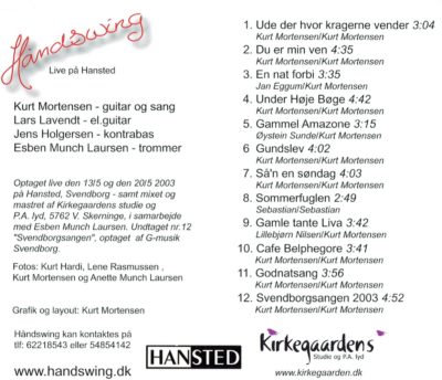 Håndsving – Live på Hansted